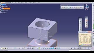 HOW TO CALL THE PARTS amp CREATE ASSEMBLY CATIA V5 [upl. by Imuya]