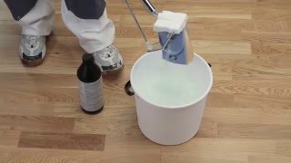 How to paint parquet flooring  Tikkurila [upl. by Foskett]