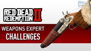 Red Dead Redemption 2  Weapons Expert Challenge Guide [upl. by Chloras]