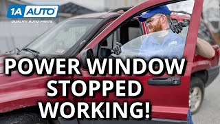 Power Windows Not Working Check for Broken Wires [upl. by Bogie220]