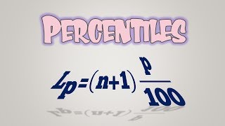 Percentiles  How to calculate Percentiles Quartiles [upl. by Gulick]