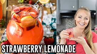 How to Make Strawberry Lemonade [upl. by Lubba545]