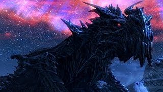 SKYRIM Special Edition ALDUIN Final Boss Fight ENDING OF SKYRIM LEGENDARY [upl. by Cathryn]