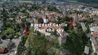 Burgdorf Castle from the sky [upl. by Erfert]