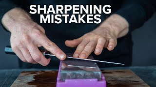 Whetstone Sharpening Mistakes that Most Beginners Make [upl. by Ennaesor]