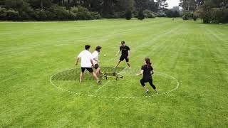 Spikeball Basics How to Play Roundnet [upl. by Ahsirtap]