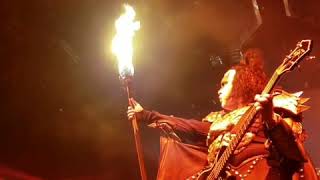 KISS  Gene Simmons Breathing Fire in San Diego  End Of The Road Tour [upl. by Newob]