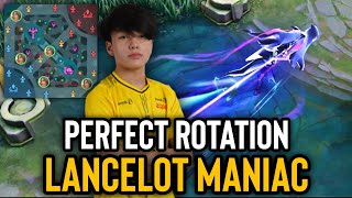 LANCELOT PERFECT ROTATION WITH MANIAC  Kairi Gameplay [upl. by Wiebmer]