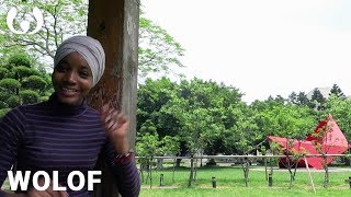 WIKITONGUES Aminah Abba speaking Wolof [upl. by Bushey]