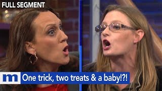 One trick two treats amp a baby  The Maury Show [upl. by Stilu]