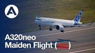 A320neo First Flight  uncut version [upl. by Zolner885]