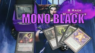 MTG  Modern Mono Black Control  8 Rack Discard Deck With Liliana  Magic The Gathering [upl. by Rafael906]