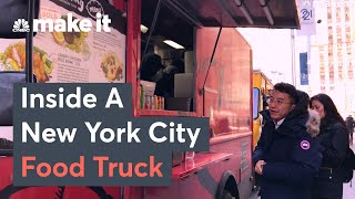 What Its Like Working On A New York City Food Truck [upl. by Laurentium]