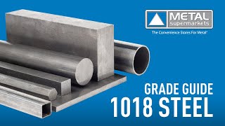 1018 Steel Grade Guide  Metal Supermarkets [upl. by Haem]