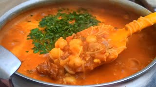 Cuisine Marocaine  la Célèbre Soupe traditionnelle Harira  Recette Ramadan 2025 [upl. by Houlberg]