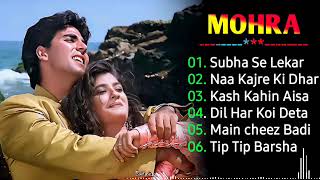 quot MOHRA quot Movie All Songs Bollywood Songs  AkshayKumar amp Raveena Tandon [upl. by Aiclef815]