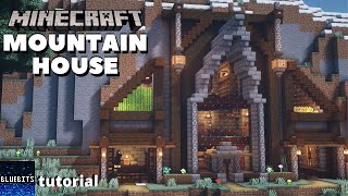 Minecraft Tutorial  How to Build a Mountain House 6 [upl. by Perseus]