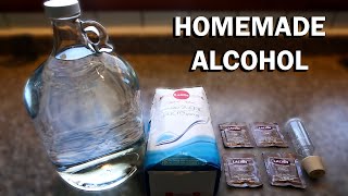 How to make Alcohol at Home Ethanol [upl. by Eelarak258]