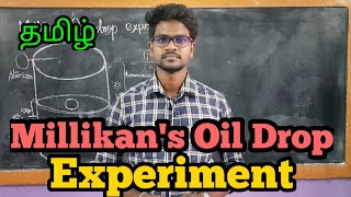 MillikansOilDropExperimentPhysics 12TamilMurugaMP [upl. by Atir]