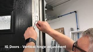 Vertical Hinge Adjustment [upl. by Anaila]