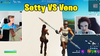 BL Setty VS Veno 1v1 Buildfights [upl. by Gabie]