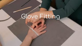 ASMR  Detailed Glove Fitting Measuring amp Molding [upl. by Netsrijk737]