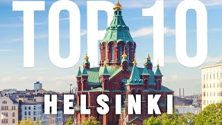 10 BEST Things To Do In Helsinki  Helsinki Travel Guide [upl. by Okramed]