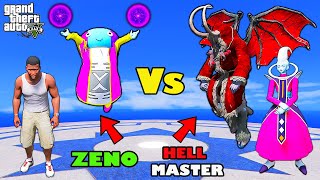 GRAND ZENO THE OMNI KING Biggest FIGHT With HELL MASTER To AVENGE GRAND PRIEST  SHINCHAN and CHOP [upl. by Els]