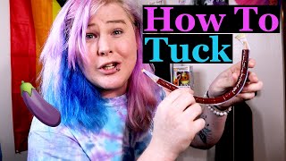 How To Tuck For Trans MTF  Chloe Alice [upl. by Zipnick]