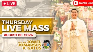 FILIPINO LIVE MASS TODAY ONLINE II AUGUST 8 2024 II FR JOWEL JOMARSUS GATUS [upl. by Alusru186]