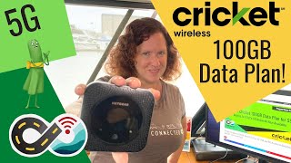 Cricket Wireless Releases 100GB Data Only Hotspot Plan amp 5G Access [upl. by Cohin]