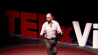 Why do we ask questions Michael quotVsaucequot Stevens at TEDxVienna [upl. by Aneehsal]