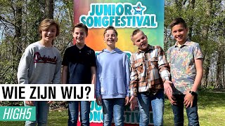 14 WIE ZIJN WIJ  HIGH5 ✋  JUNIOR SONGFESTIVAL 2022 🇳🇱 [upl. by Inoliel]