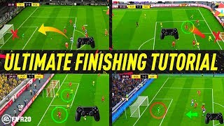 FIFA 20 ULTIMATE FINISHING TUTORIAL  SECRET SHOOTING TIPS amp TRICKS  HOW TO SCORE GOALS H2H amp FUT [upl. by Ahtabat456]