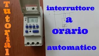 Interruttore a orario automatico [upl. by Ardnuhs272]