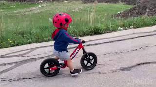 STRIDER BALANCE BIKE TODDLER PROGRESS 2 Years Old [upl. by Sheridan719]