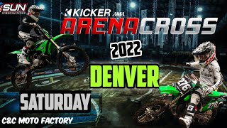 2022 Kicker Arenacross Series Finals Denver Saturday [upl. by Papageno]