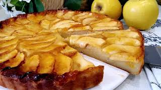 TARTA DE MANZANA muy fácil [upl. by Ahseinod]