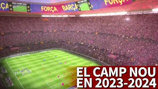 Así será el increíble Camp Nou en el 20232024 [upl. by Normand]