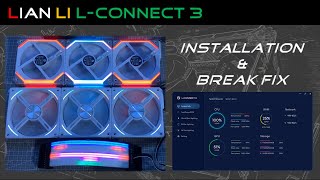 Lian Li  LConnect 3 Installation [upl. by Wurster866]