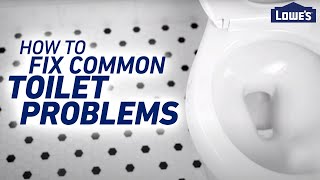 How To Fix Common Toilet Problems [upl. by Uball]