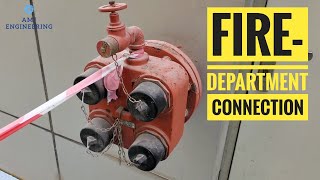 fire fighting lesson 5Fire department connection [upl. by Namzzaj]