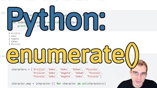 How to Use enumerate in Python [upl. by Hnim]