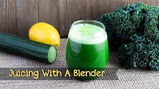 How To Juice With A Vitamix [upl. by Ttirrej357]