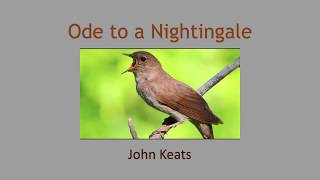 Ode to a Nightingale [upl. by Eahsel]