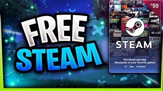 Free Steam Gift Cards ✅ Free Steam Wallet Codes  How to get FREE Steam Items 2019 MUST WATCH [upl. by Ecirahs]