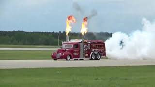 After Shock 24000 HP 400 mph Jet Engine Fire Truck [upl. by Dira]