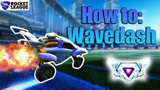 Rocket League  Wavedash Tutorial amp How to Chain Wavedash [upl. by Ire654]