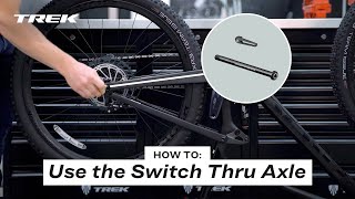 How To Use Bontrager Switch Thru Axle [upl. by Browning]