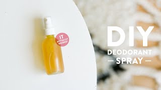 Deodorant spray that actually works [upl. by Janicki]